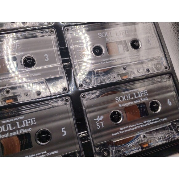 Vintage Soul Life - Audiobook By Thomas Moore With 6 Cassettes In Set Brand New! - Picture 6 of 10